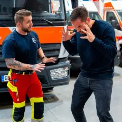 Stress gehört im Rettungsdienst dazu.